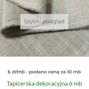 do nabycia w serwisie www.sklep-tanie-tkaniny.pl